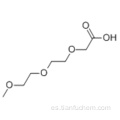 2- [2- (2-METHOXYETHOXY) ETHOXY] ÁCIDO ACÉTICO CAS 16024-58-1